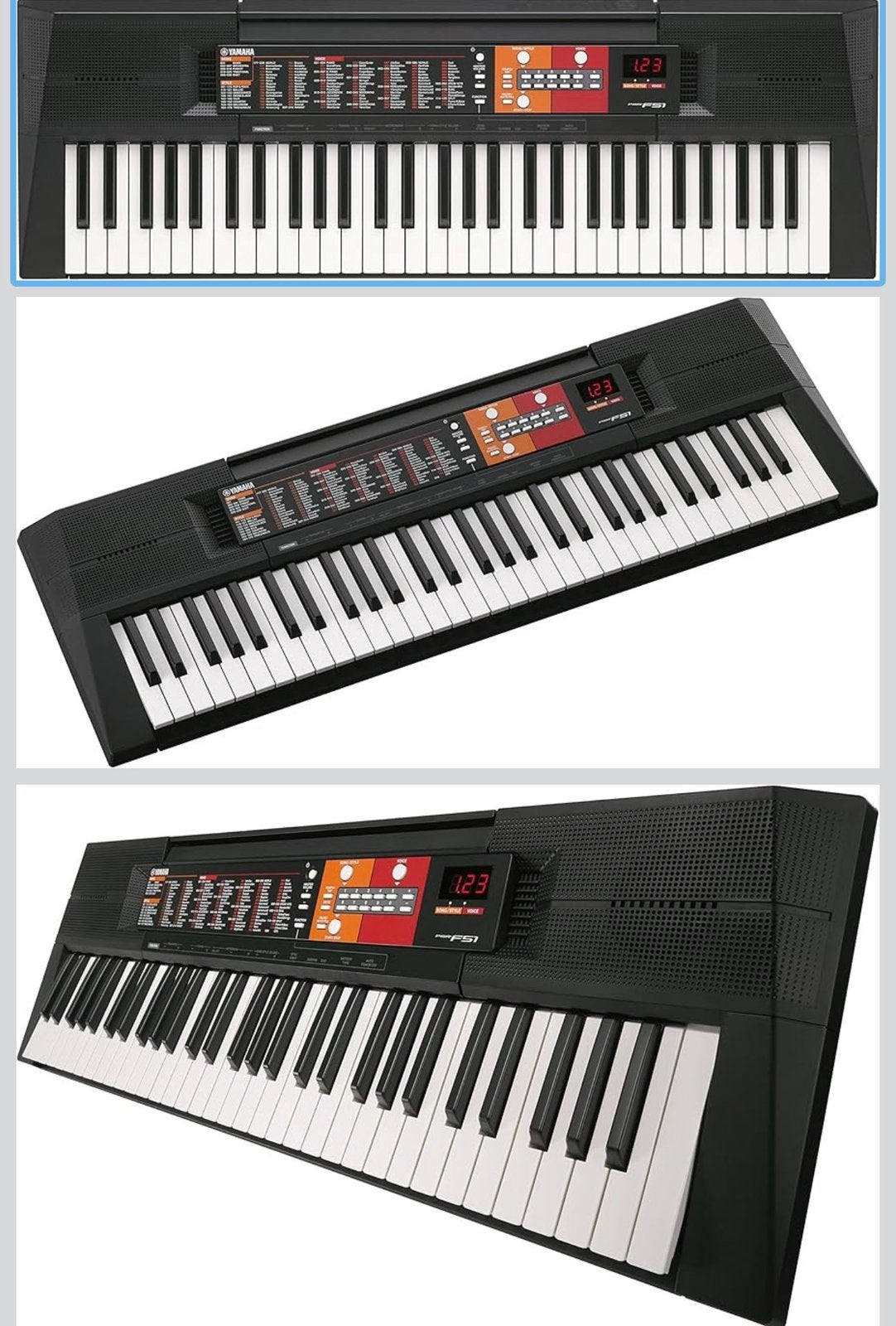 Yamaha PSR-F51 – Clavier électronique, Muziek en Instrumenten, Keyboards, Ophalen, Zo goed als nieuw, 61 toetsen, Yamaha
