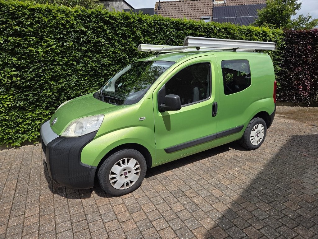 Fiat Fiorino 225 lichte vracht - trekhaak - dakdragers, Voorwielaandrijving, 4 deurs, Stof, Zwart
