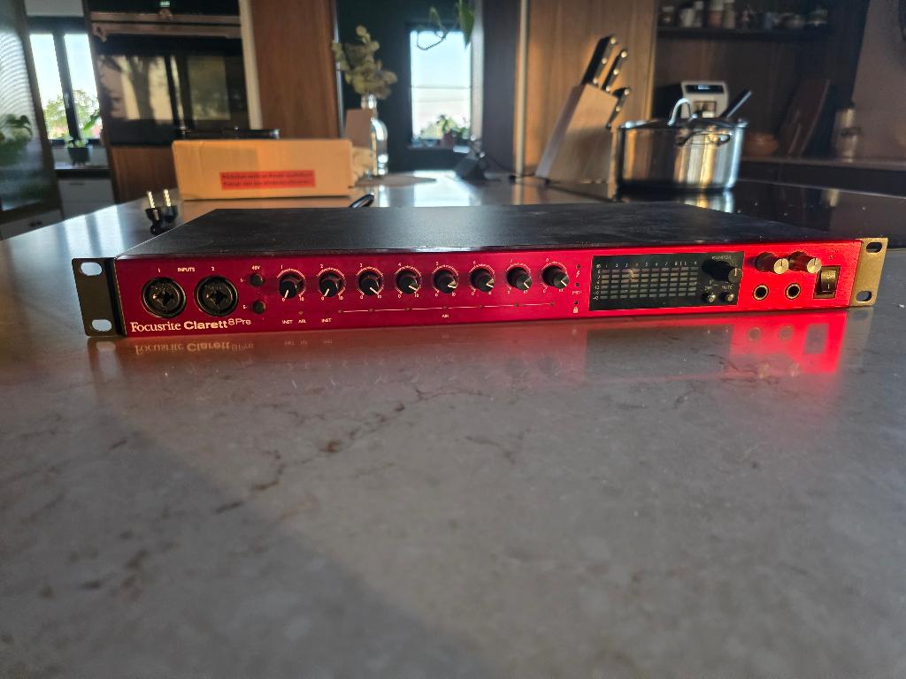 Focusrite Clarett 8Pre, Audio, Tv en Foto, Professionele apparaten, Ophalen of Verzenden, Nieuw, Audio