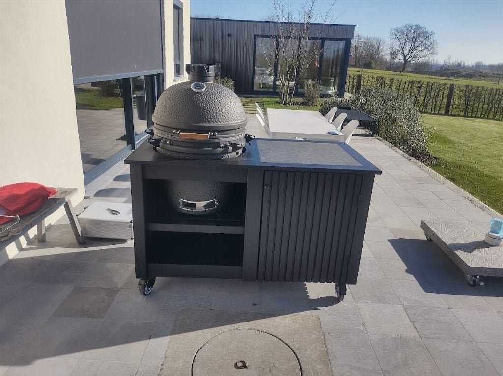 bbq meubel voor de kamado, Ophalen of Verzenden, Nieuw, Houtslagers