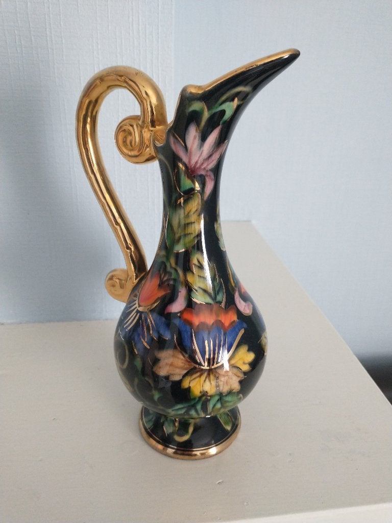 H. Bequet Vintage design vaas 24cm, Ophalen