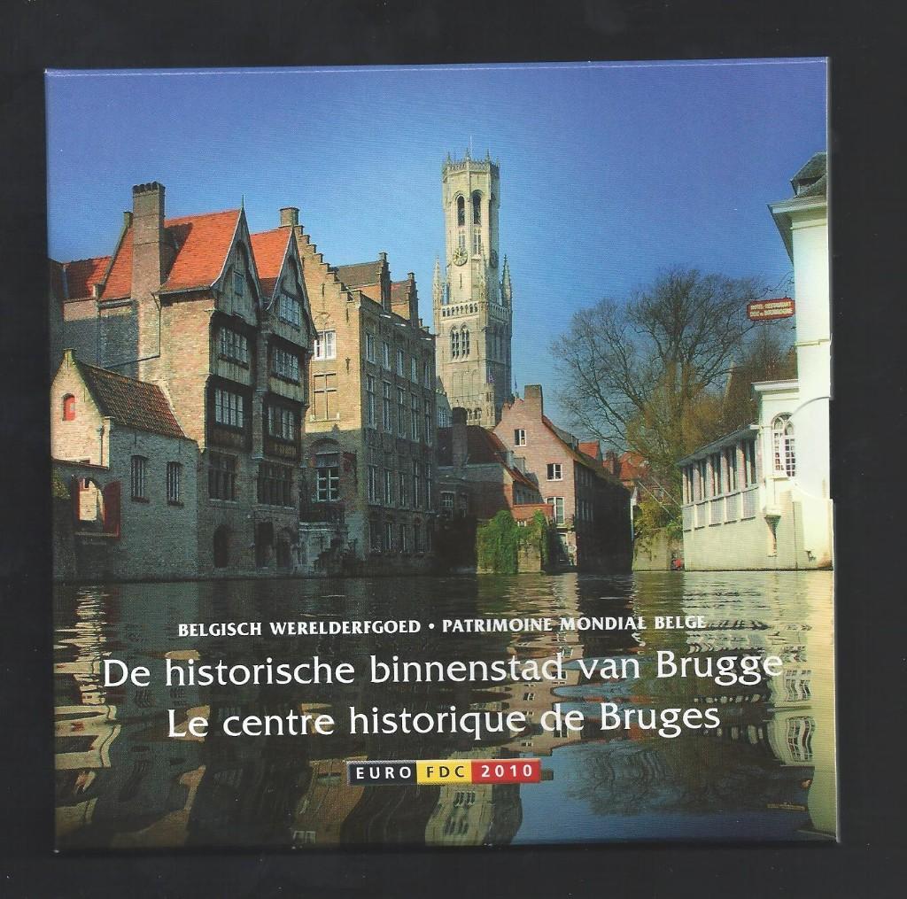 België: EURO-jaarset 2010 - Brugge (8 munten), Verzenden, Setje