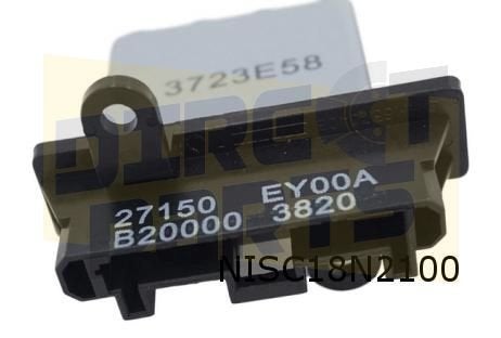 Nissan Micra, Note, Navara (11/10-10/21) weerstand kachelmot, -, Verzenden, Nieuw, -