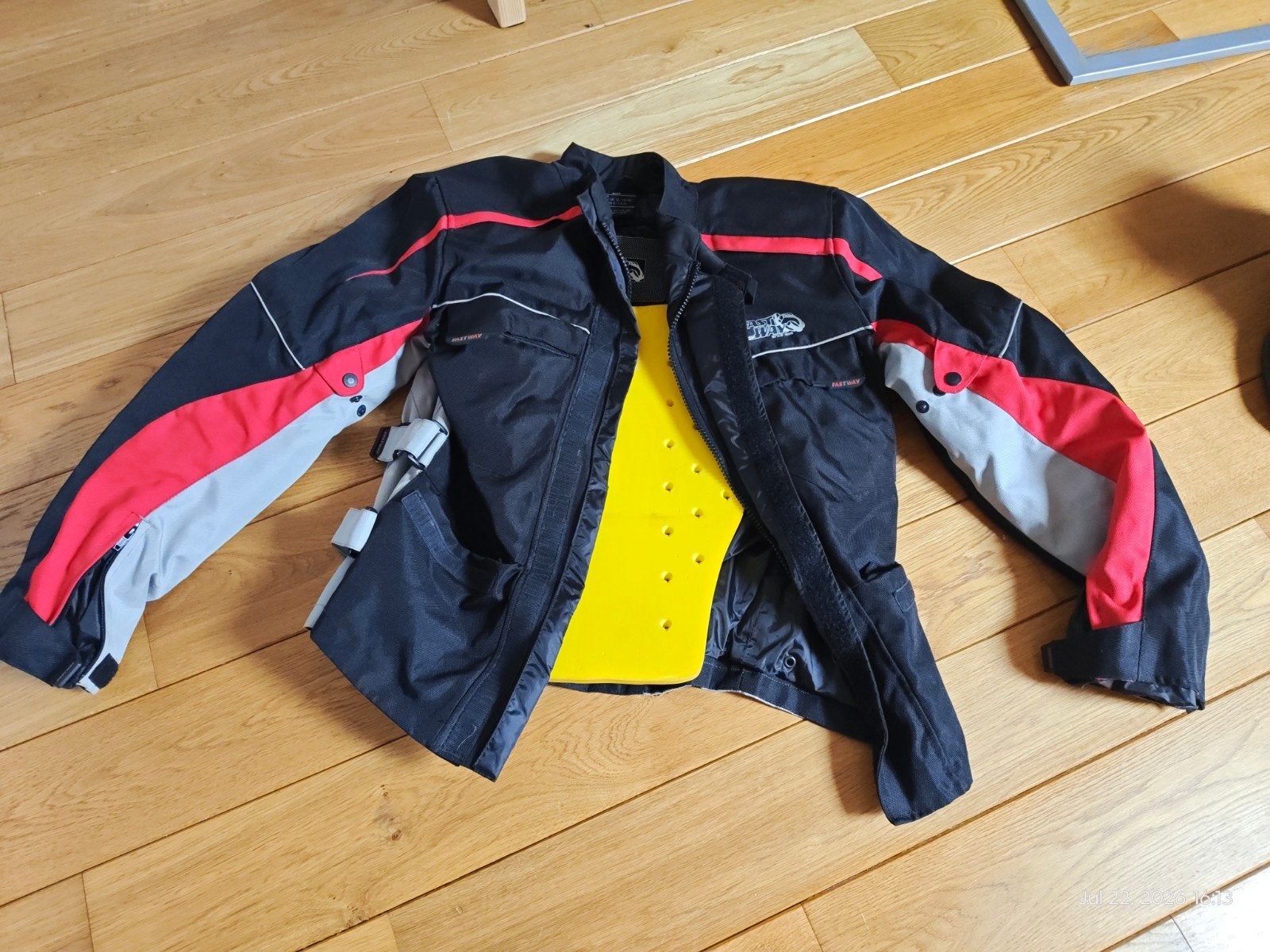 Veste de moto Fastway avec protection M, Motos, Enlèvement