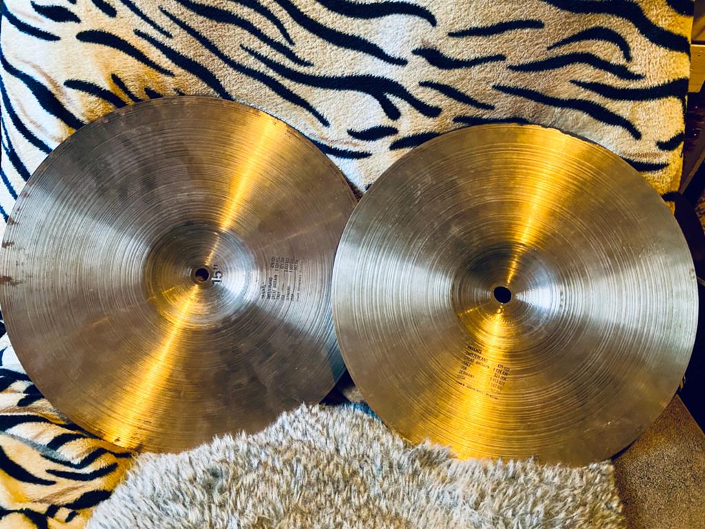 Paiste Black label 2002 sound edge 13” Hi-hat top+bottom, Muziek en Instrumenten, Drumstellen en Slagwerk, Ophalen, Zo goed als nieuw