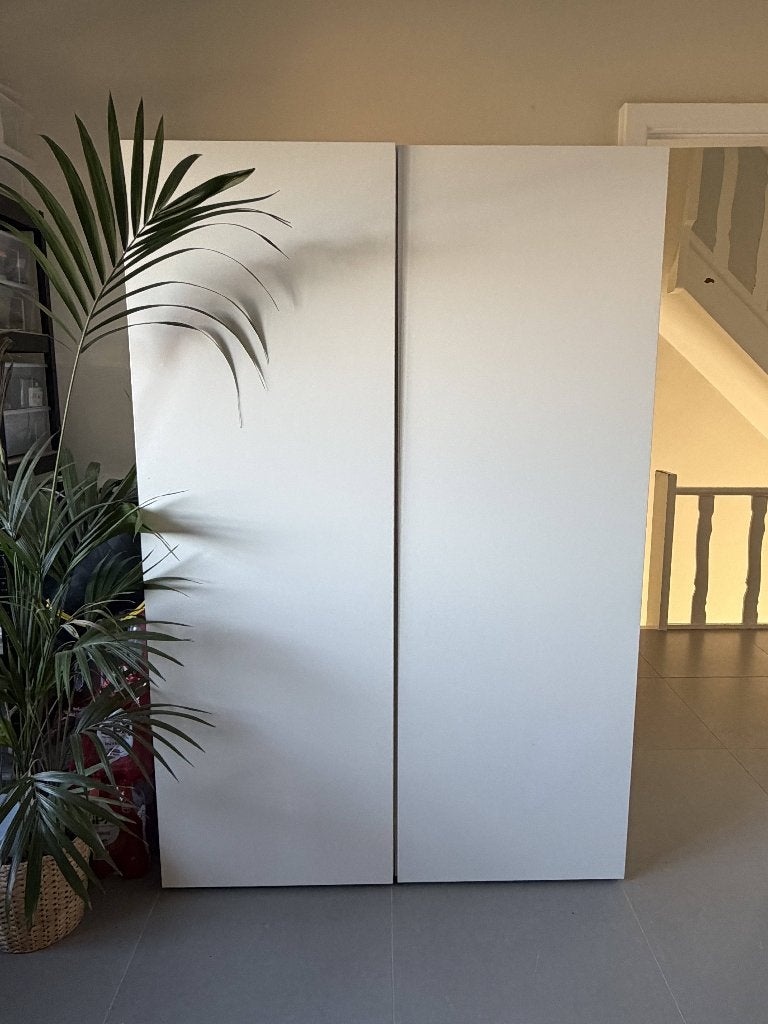 IKEA PLATSA kledingkast 120x57x181cm – 2 deuren, Ophalen, Overige materialen, Met deur(en), Gebruikt
