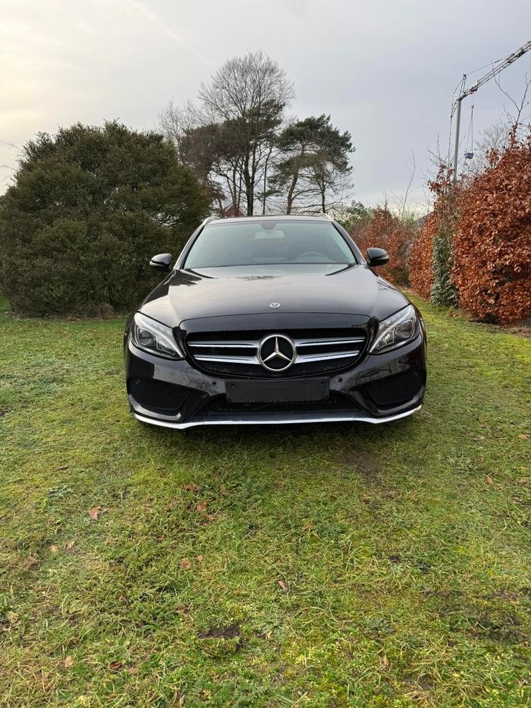 Mercedes C180d (S205) !Motorprobleem!, Autos, Cuir, Achat, Euro 6, Entretenue par le concessionnaire