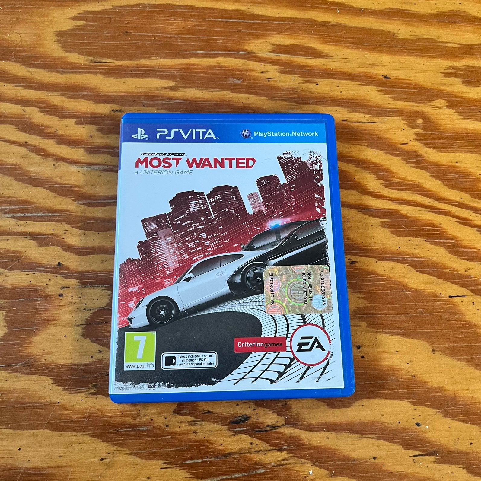 Need for Speed: Most Wanted (PS Vita), 1 joueur, Enlèvement ou Envoi, Comme neuf, Course et Pilotage