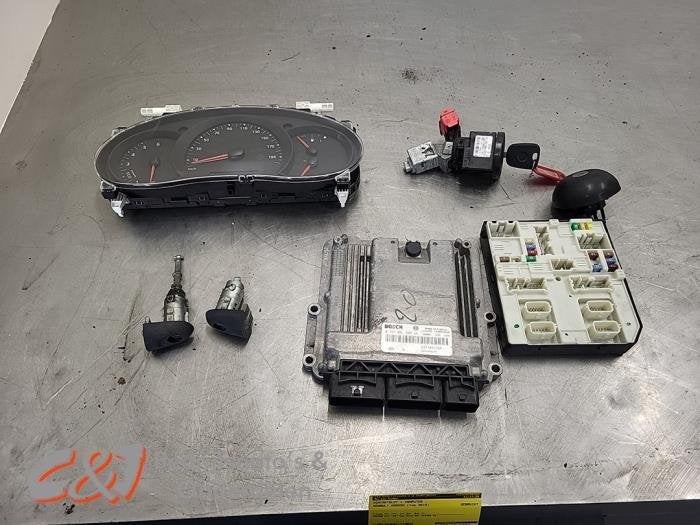 Kontaktslot + computer van een Renault Kangoo, Gebruikt, -, Renault, -