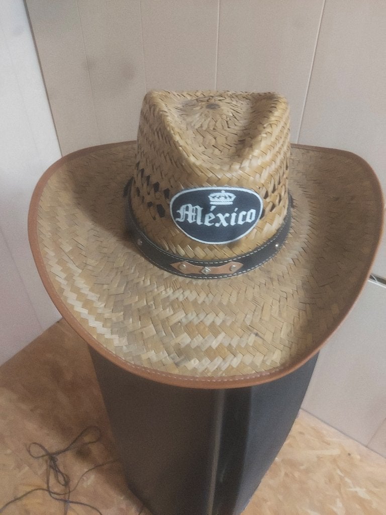 Chapeau en paille mexicain, Enlèvement, Comme neuf, Chapeau