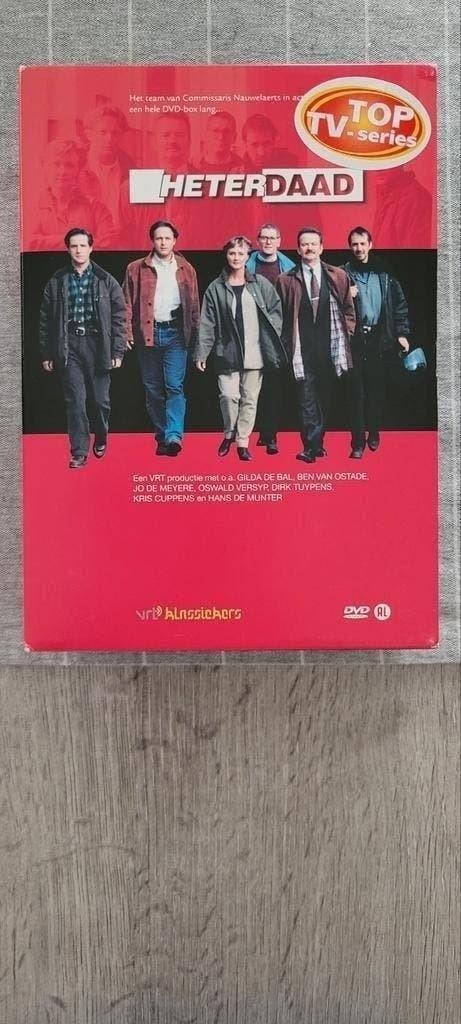 Dvd box  vlaamse serie heterdaad, Ophalen