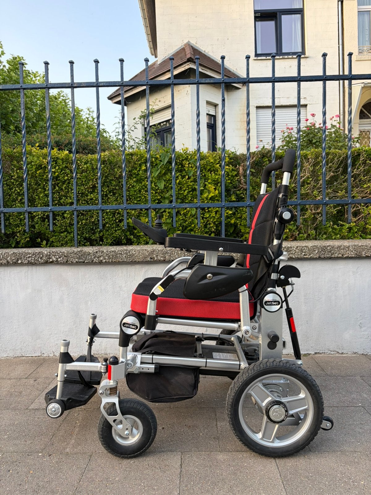 Fauteuil roulant électrique pliable Smart Chair JetSet nieuw, Divers, Enlèvement ou Envoi, Pliant, Neuf, Fauteuil roulant électrique