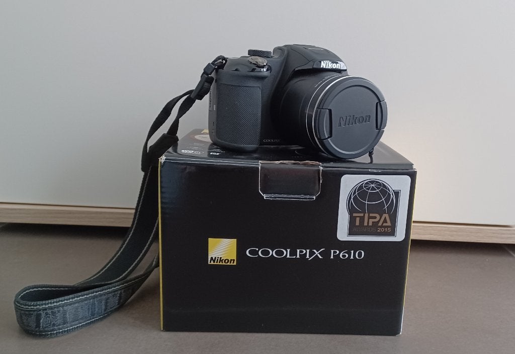 Nikon Coolpix P610, Audio, Tv en Foto, Fotocamera's Digitaal, Ophalen, Gebruikt, Compact, 8 keer of meer
