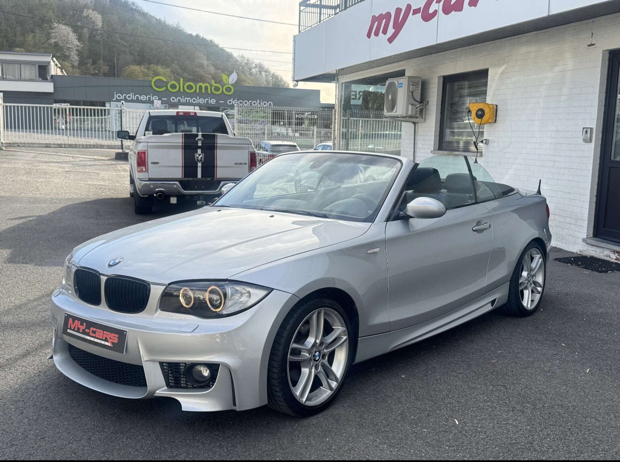 BMW 1 Serie 118 DIESEL AUTO. 163 CV CABRIOLET PACK M-PACKET, Cuir, Achat, Cabriolet, Noir