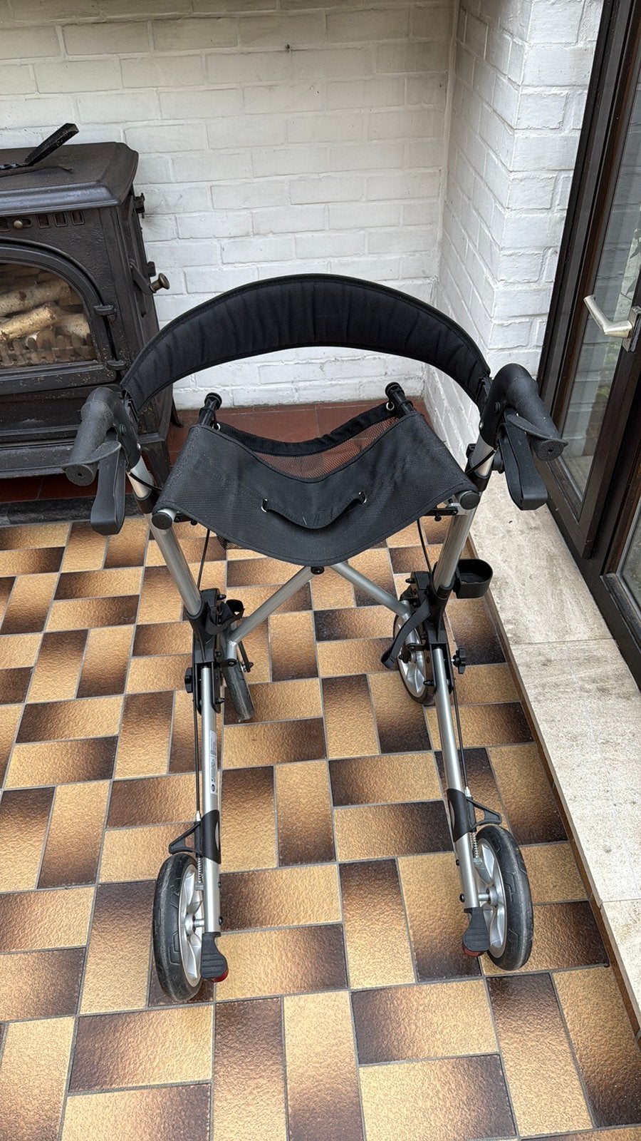 Vermeiren rollator QuadriLight, Ophalen, Zo goed als nieuw