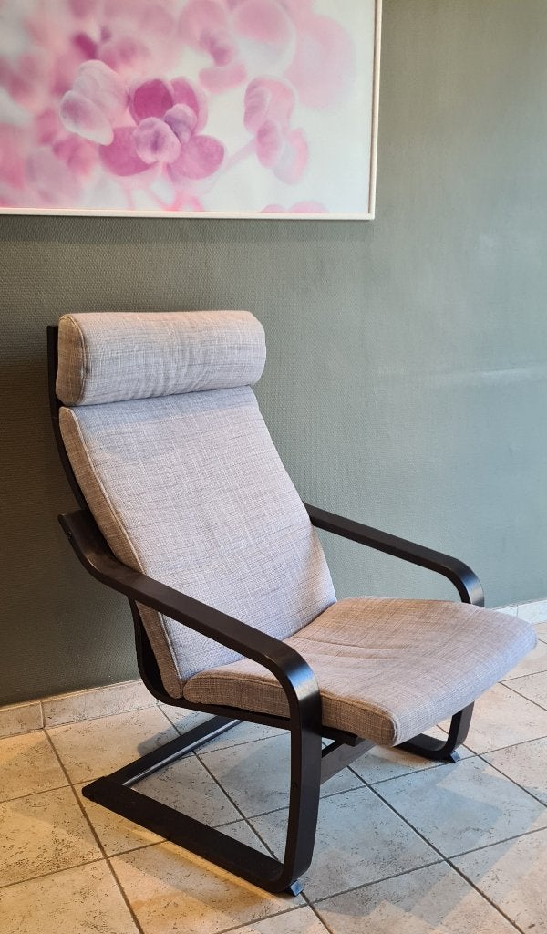 Ikea Poäng fauteuil, Huis en Inrichting, Ophalen, Gebruikt, 75 tot 100 cm, 50 tot 75 cm