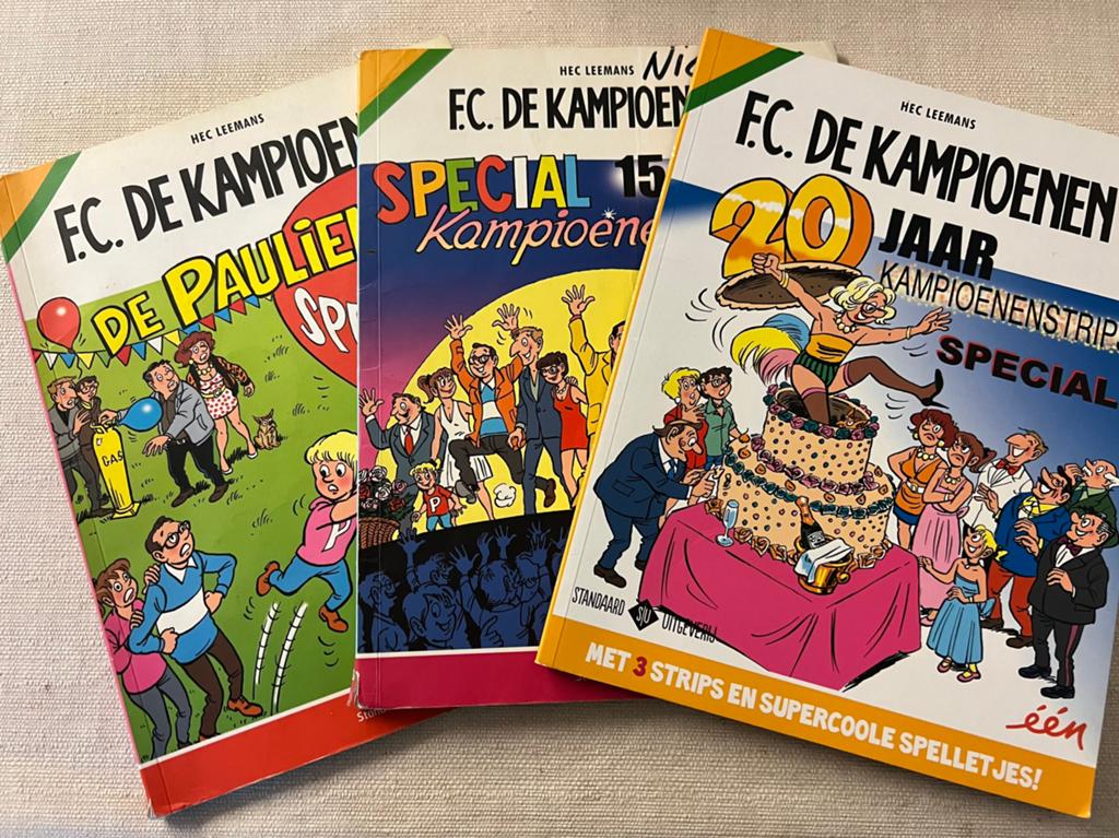 FC De Kampioenen Special, Boeken, Meerdere comics, Ophalen, Gelezen, Europa