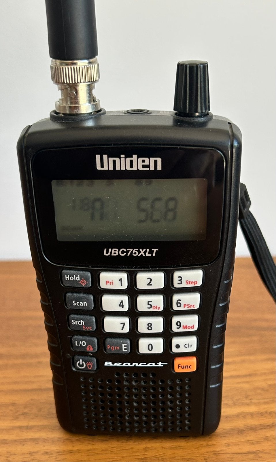 Uniden UBC75XLT, Telecommunicatie, Scanners, Ophalen of Verzenden, Zo goed als nieuw