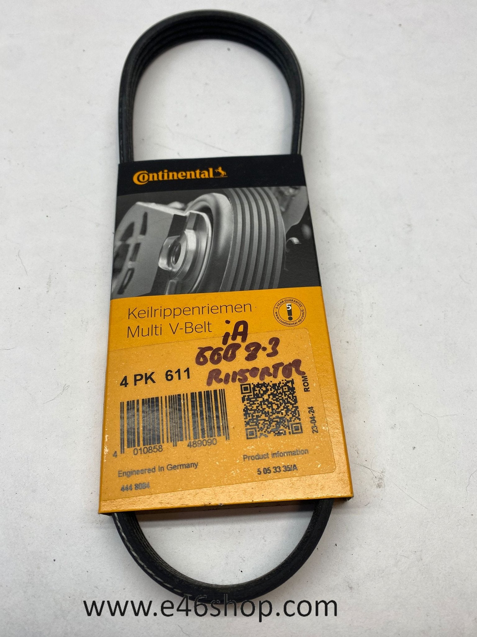 V SNAAR BMW R1150RT CONTINENTAL 4pk611, Neuf, -, -, -