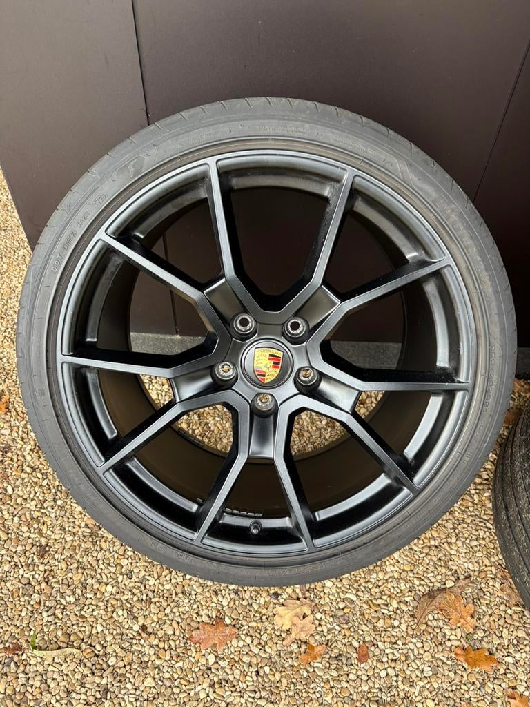 Originele Porsche 21  inch velgen Taycan RS spyder, Ophalen, 21 inch, Velg(en)