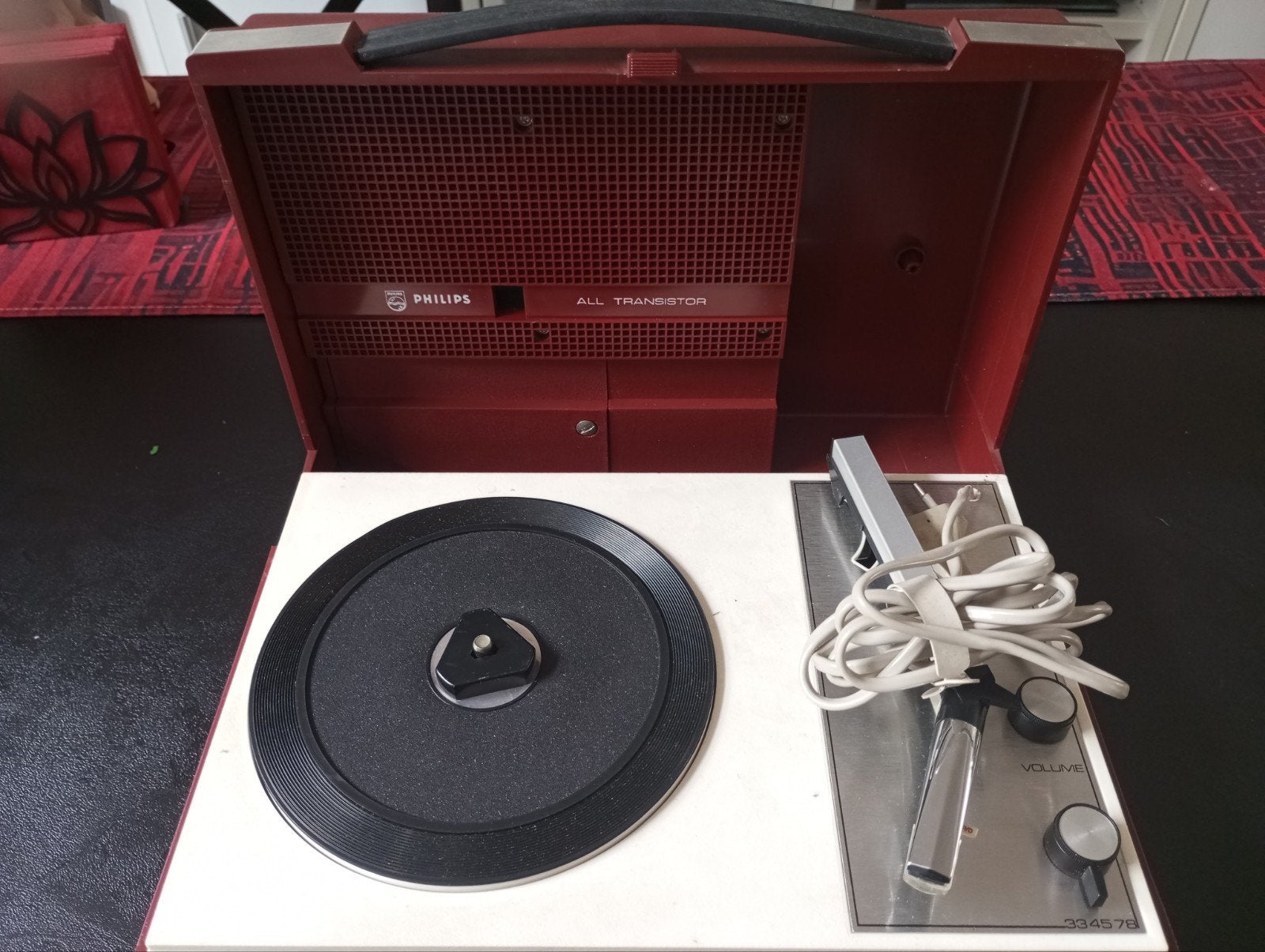 Ancien tourne disque 45/78t Phillips, Audio, Tv en Foto, Platenspelers, Ophalen, Gebruikt, Platenspeler, Philips