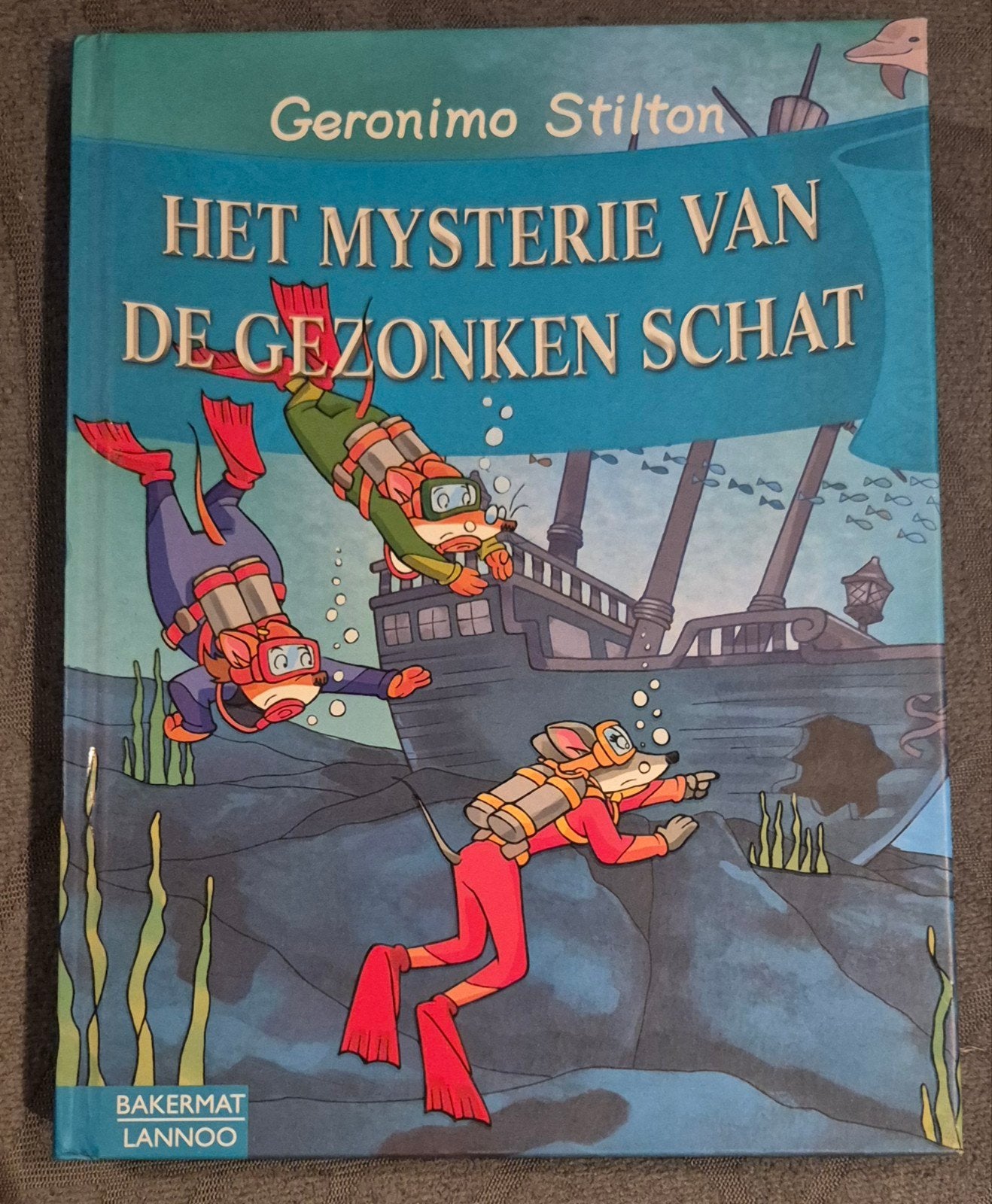 Geronimo Stilton - Het mysterie van de gezonken schat, Boeken, Ophalen, Geronimo Stilton