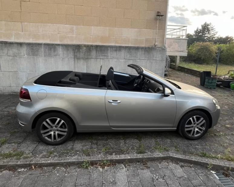 Golf VI Cabriolet: goede staat, rijdt goed, niets te melden!, Auto's, Volkswagen, Particulier, Golf, Benzine, Euro 5, Cabriolet