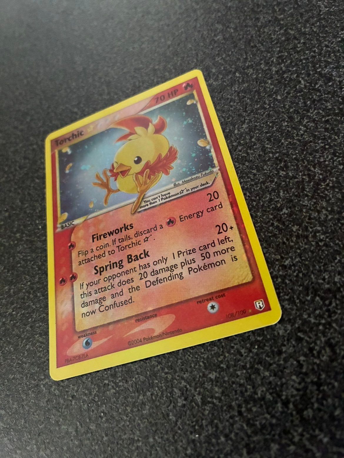 Torchic Gold Star 108/109 – EX Team Rocket Returns – 2004, Hobby en Vrije tijd, Verzenden, Zo goed als nieuw