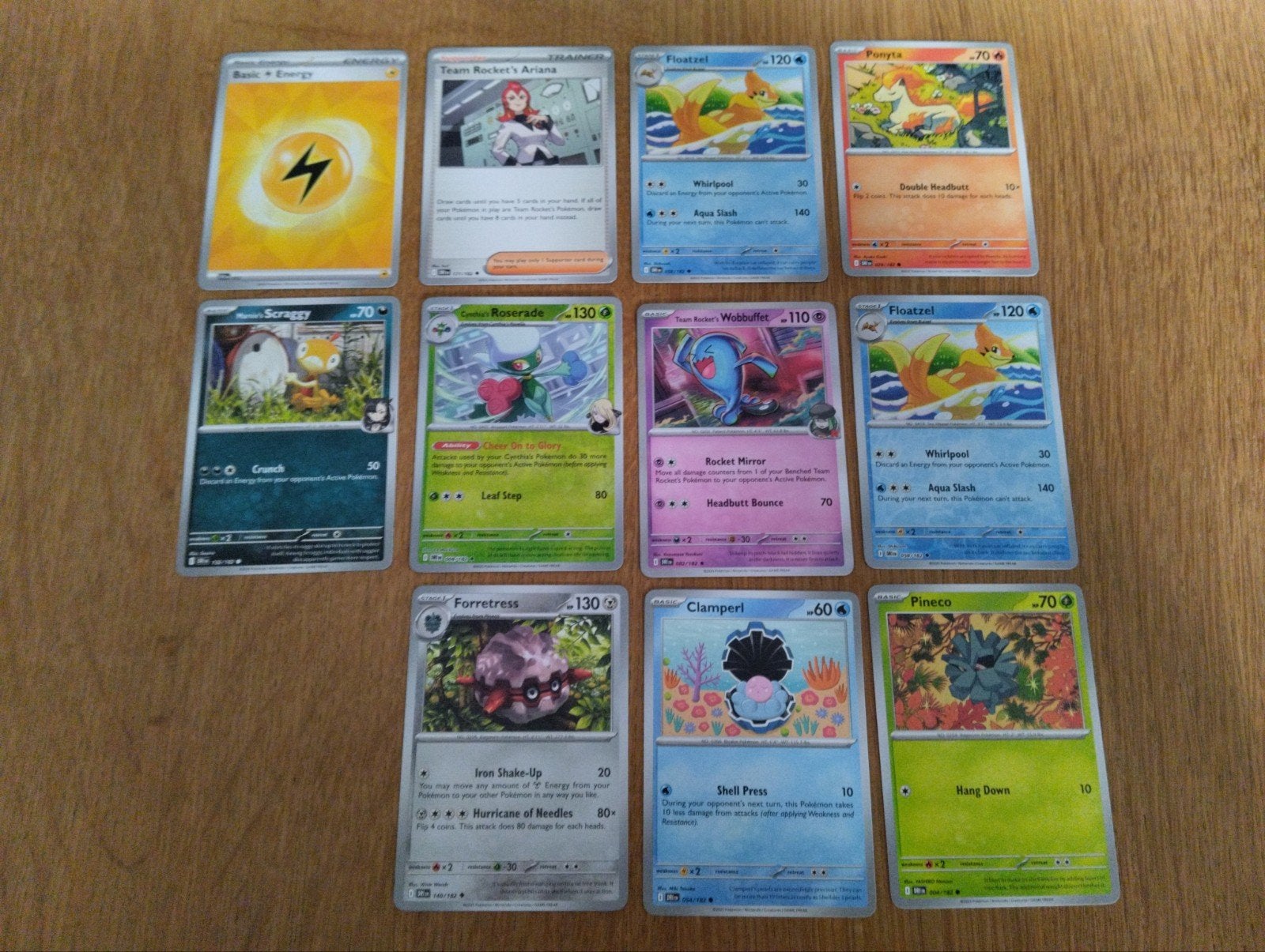 lot de cartes pokémon Destined Rivals, Envoi, Neuf, Plusieurs cartes