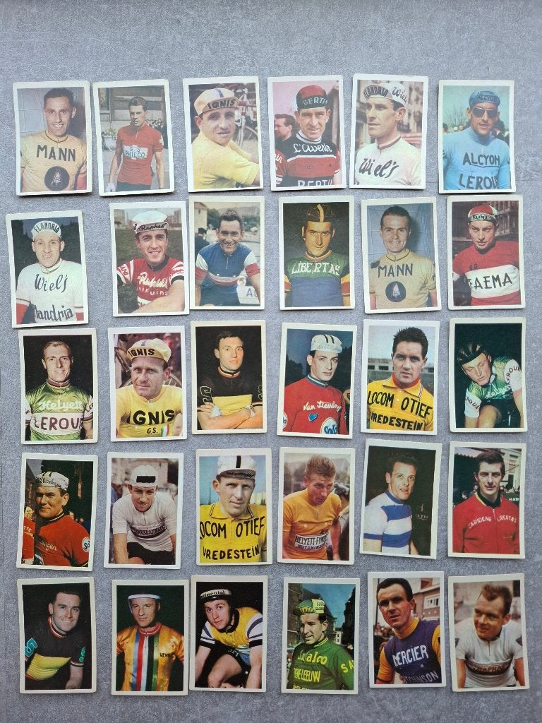 Wielrenners 1962 - Maple leaf, Verzamelen, Ophalen of Verzenden, Gebruikt, Spelerskaart
