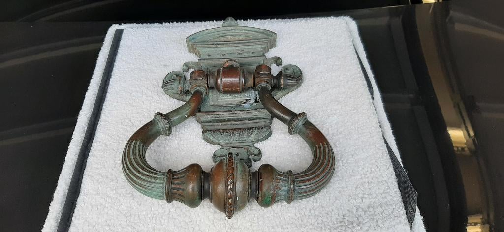 heurtoir de porte/portail de château en bronze, Enlèvement, Bronze