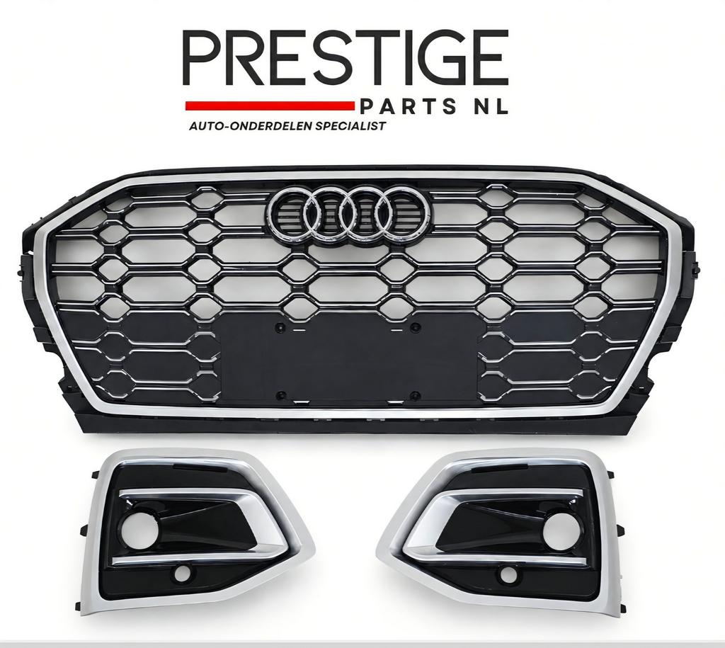 Grill Audi Q5 80A Roosters Set Facelift S-LINE GRILLE SQ5, Auto-onderdelen, -, Nieuw, Ophalen of Verzenden, -