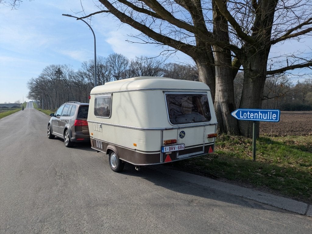 Caravan Eriba Pan Familia Touring, Reservewiel, Treinzit, Tot en met 3, Particulier