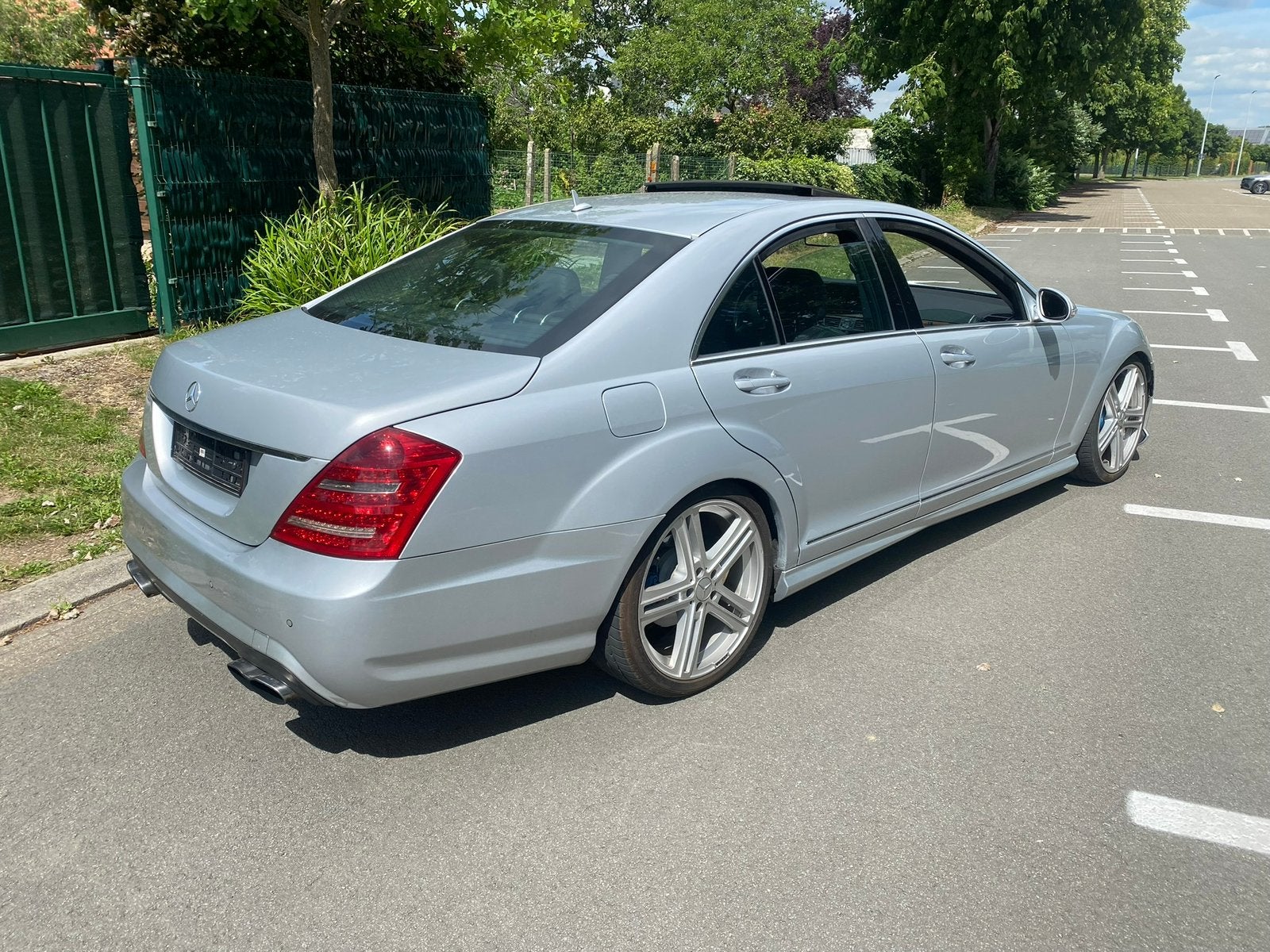 Mercedes S320 cdi AMG-design 2007 euro4, Auto's, Automaat, 4 deurs, Achterwielaandrijving, Zwart