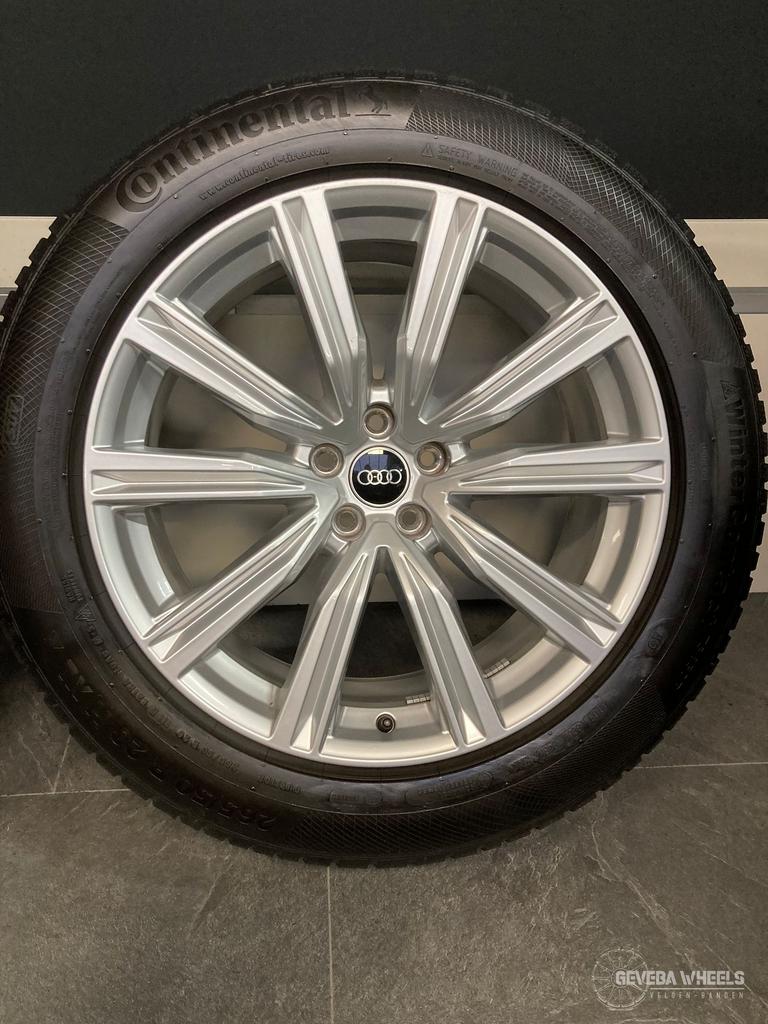 20” originele Audi Q8 / SQ8 velgen + winterbanden 5x112  4M8, Auto-onderdelen, Banden en Velgen, Gebruikt, -, 265 mm, -
