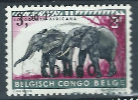 BELGISCH CONGO, Postzegels en Munten, Verzenden, Overige landen, Gestempeld