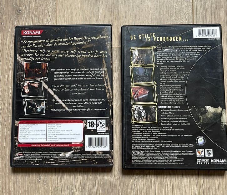 Silent Hill 2 (Director's Cut) & Silent Hill 3 - PC Games, Consoles de jeu & Jeux vidéo, Enlèvement ou Envoi, Utilisé, Autres genres