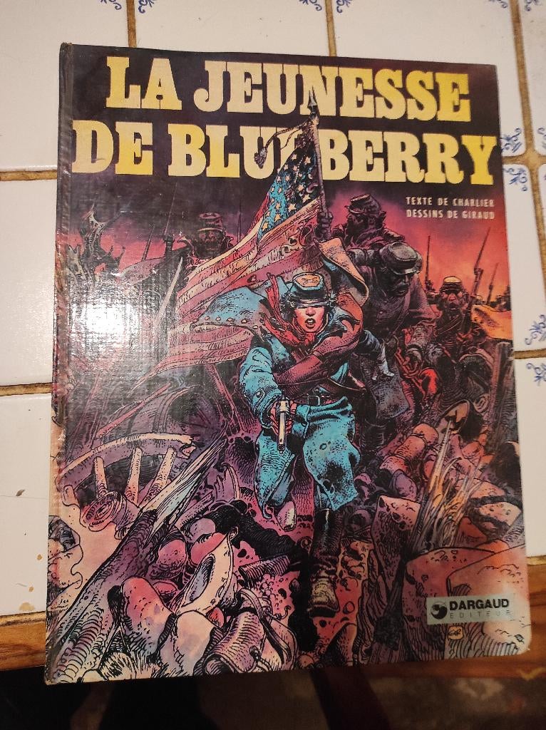La jeunesse de Blueberry tome 1, Une BD, Charlier - Giraud, Comme neuf, Enlèvement