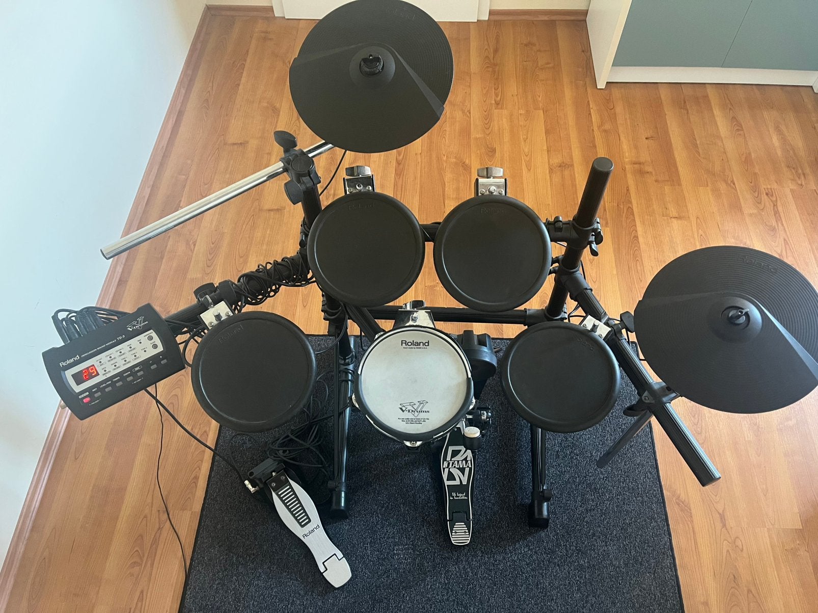 TD-03 V-drums Roland, Ophalen, Gebruikt, Roland, Elektronisch