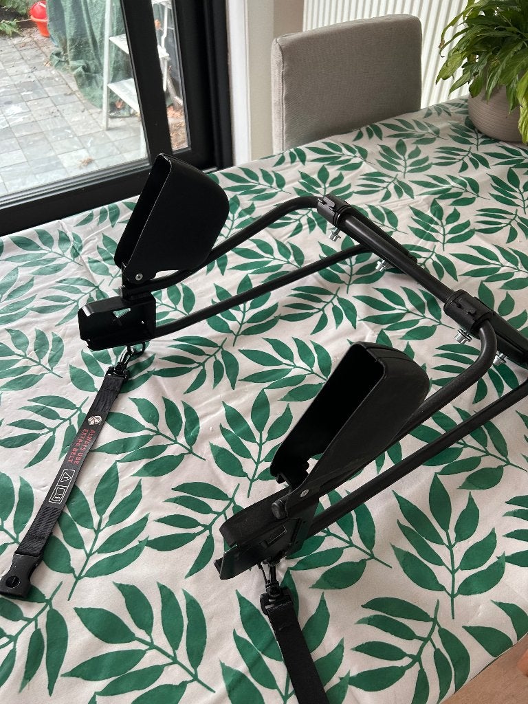 trek fetch 4+ maxi-cosy/cybex/nuna adapter, Fietsen en Brommers, Fietsaccessoires | Buggydragers, Ophalen, Gebruikt