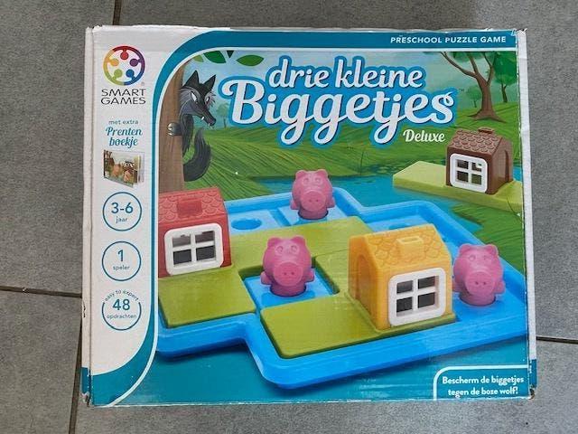 Drie Kleine Biggetjes Deluxe Educatief spel van Smart Games, Kinderen en Baby's, Speelgoed | Educatief en Creatief, Ophalen of Verzenden