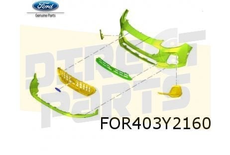 Ford Fiesta VII (1/22-) voorbumper (ST-Line) (bij advanced p, Auto-onderdelen, -, -, Nieuw, Ford