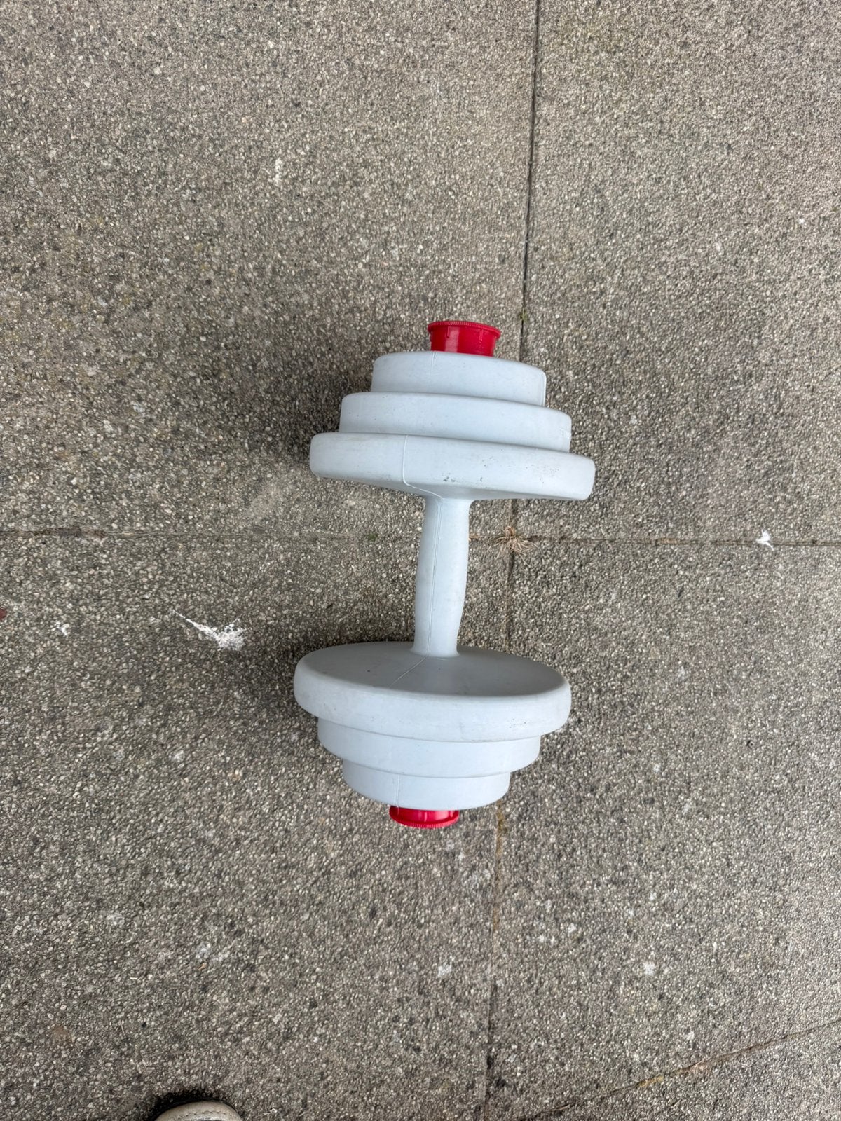 Pvc gewichten 2 stuks, Ophalen, Zo goed als nieuw
