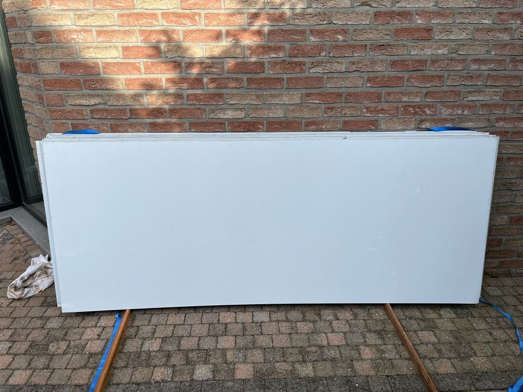 Aluminium sandwichplaat, Doe-het-zelf en Bouw, Ophalen of Verzenden, Zo goed als nieuw, Overige materialen, Minder dan 20 mm