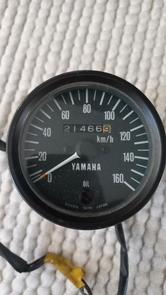 Yamaha RD 125/200 kilometer teller uit '76, Motos, Enlèvement ou Envoi, Utilisé
