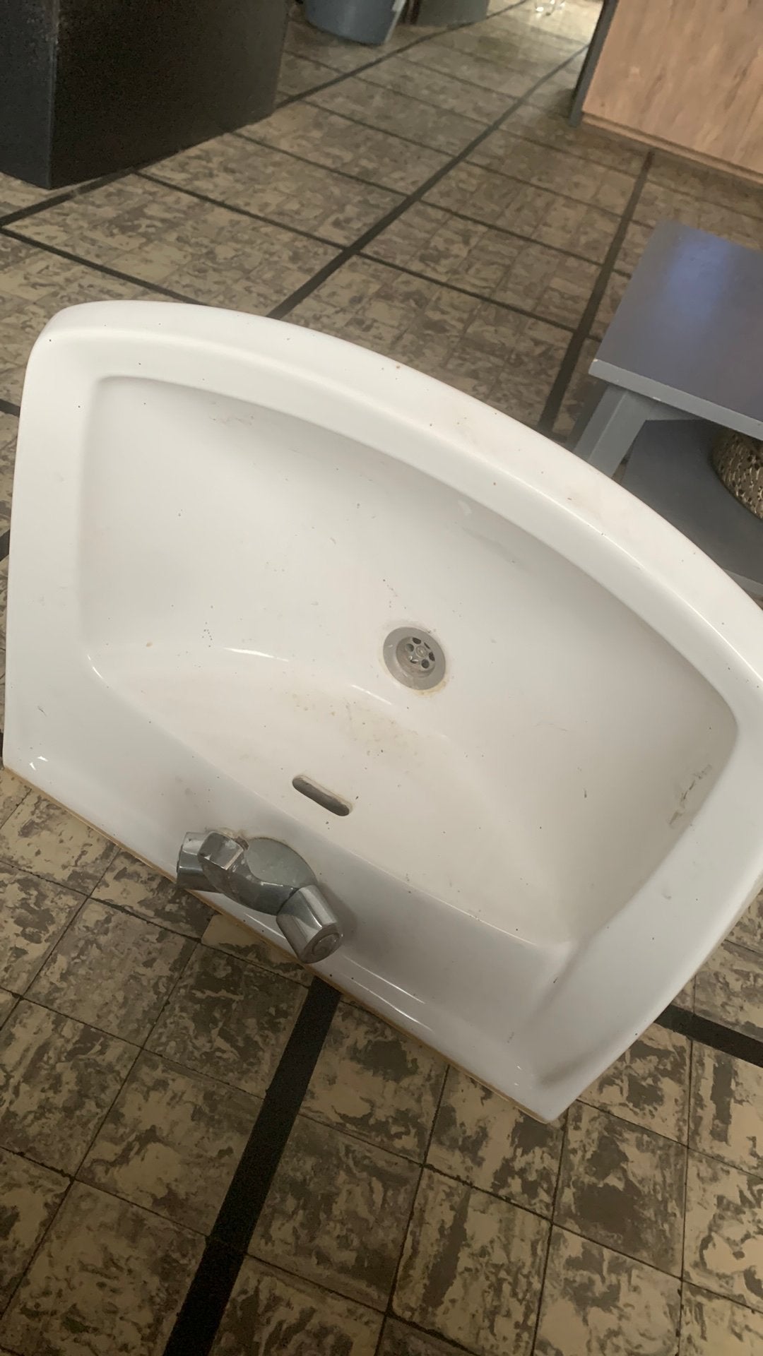 Evier blanc, Maison & Meubles, Enlèvement, Utilisé, Lavabo ou Évier