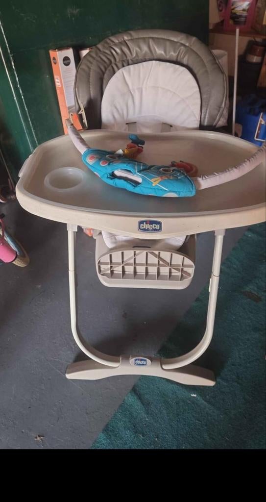 Chicco eetstoel, Enlèvement