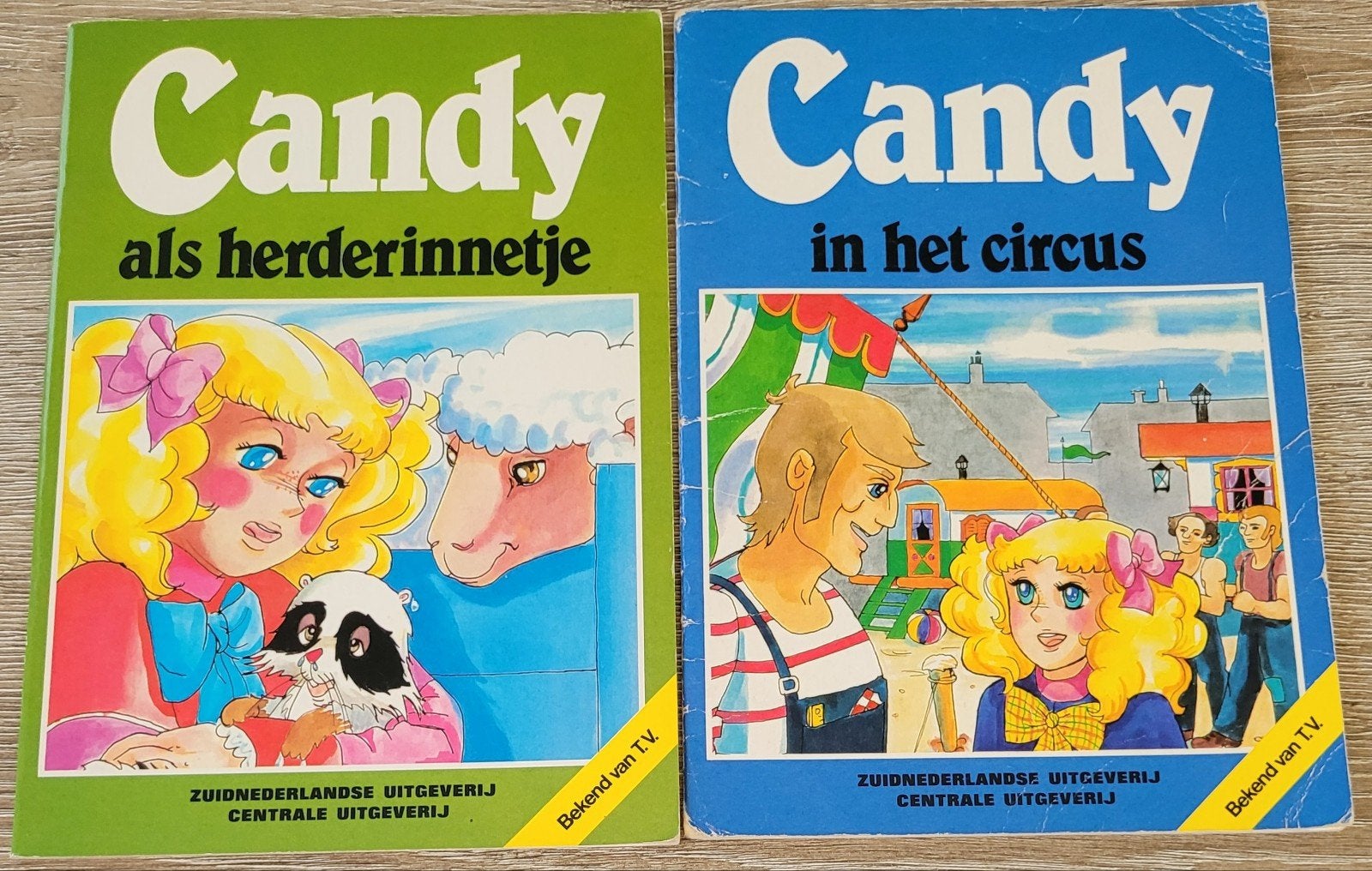 2 oude boekjes: Candy als herderinnetje + Candy in het circu, Boeken, Ophalen of Verzenden, Gelezen, Fictie algemeen