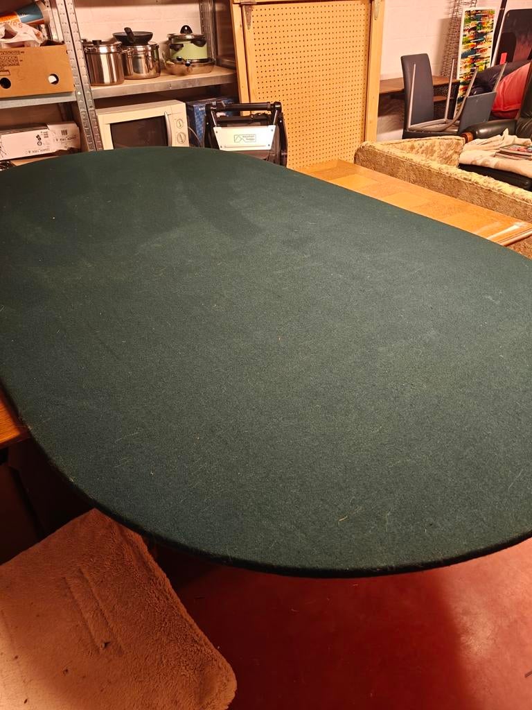 Pokertafel, Vijf spelers of meer, Ophalen, Gebruikt