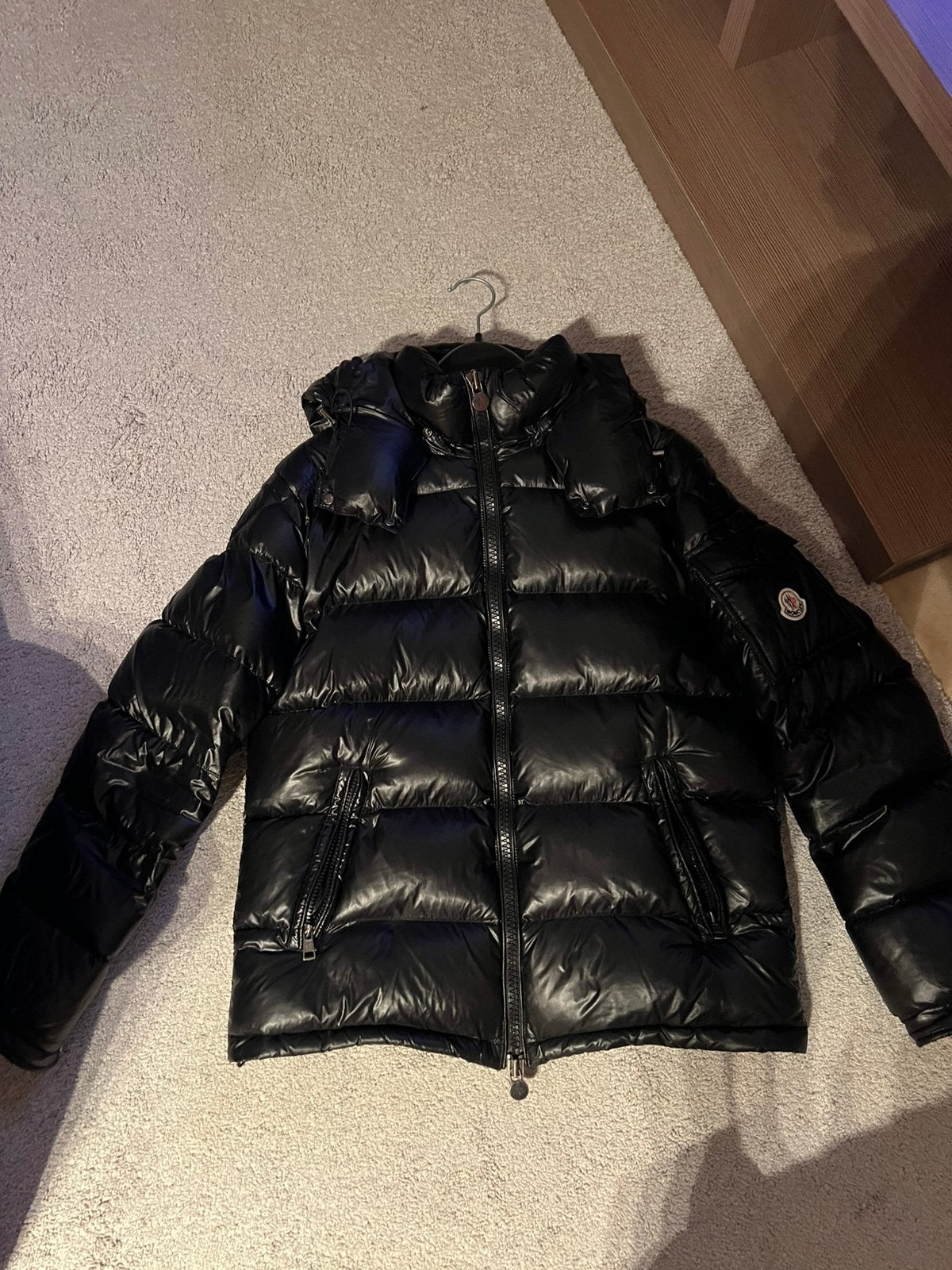 Moncler winterjas, Ophalen of Verzenden, Nieuw, Maat 48/50 (M), Zwart
